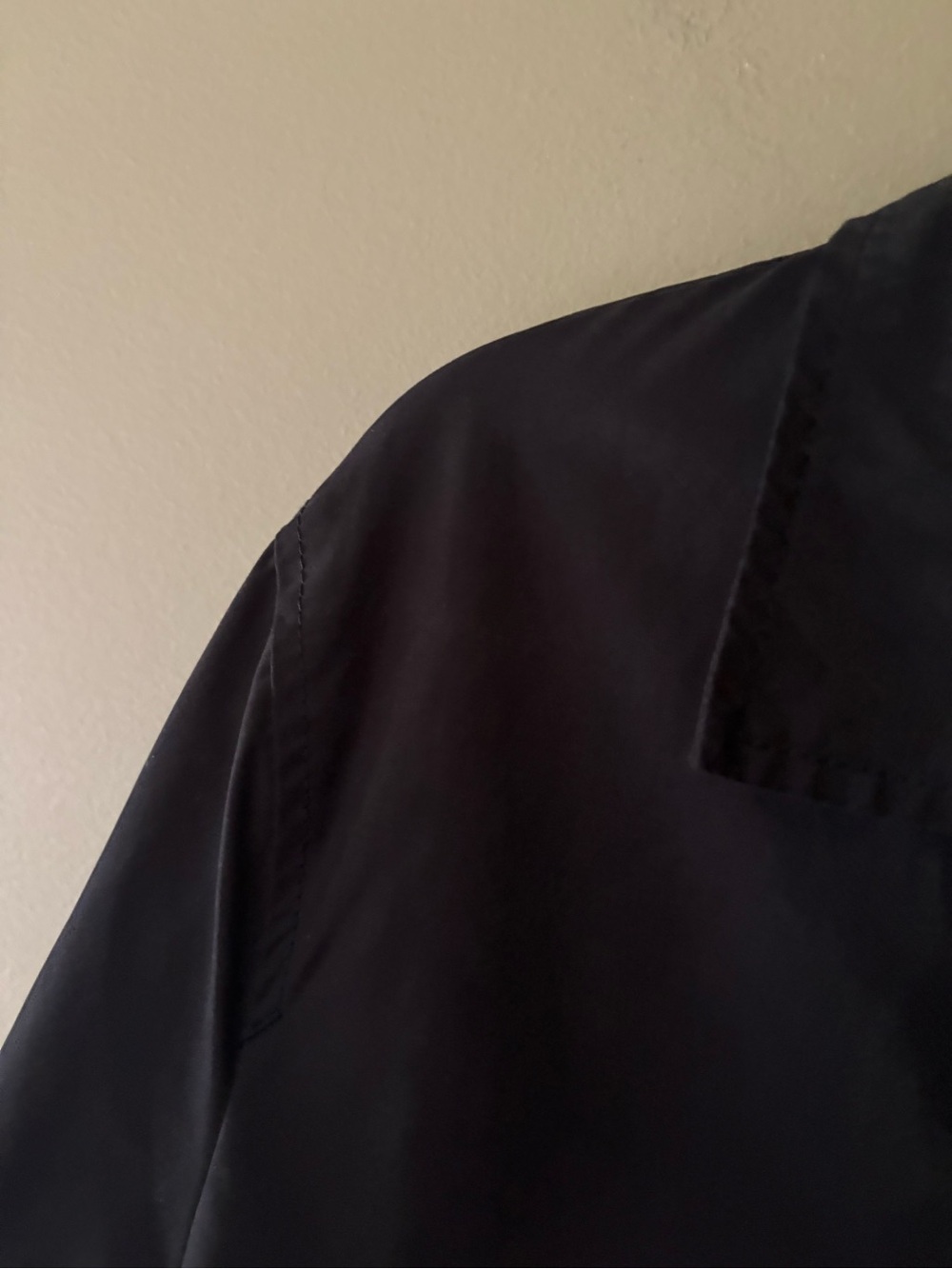 Men’s Abercrombie & Fitch Coat Size Small Black - Picture 3 of 14